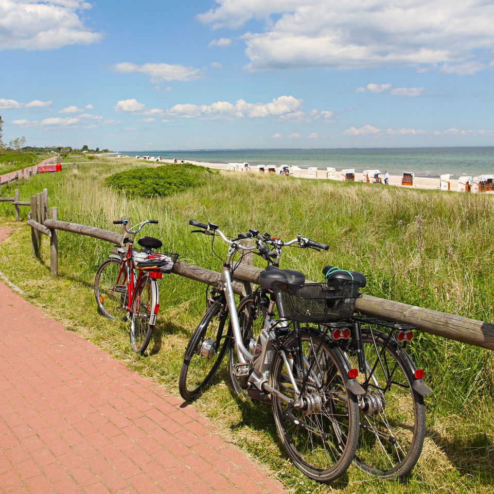 Radurlaub am Strand