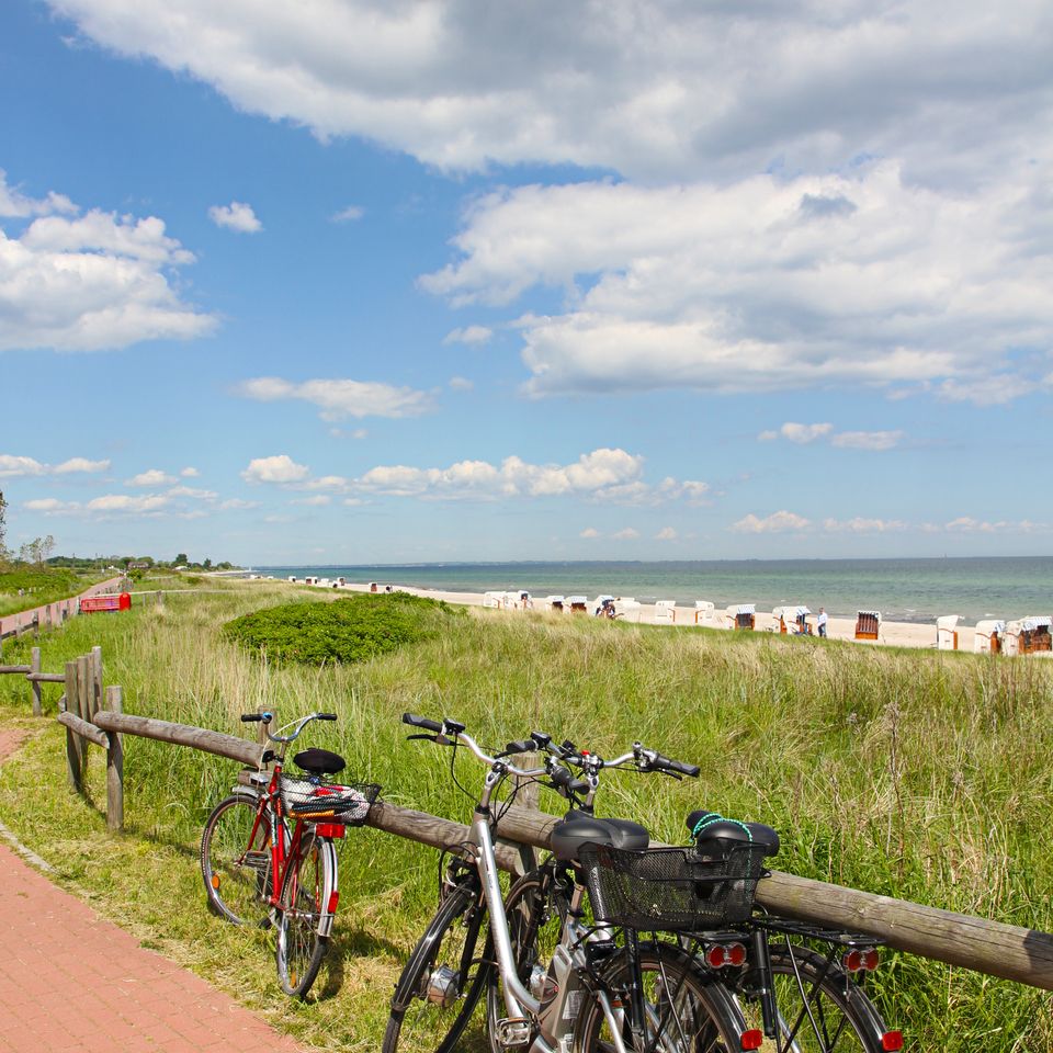 Radurlaub am Strand